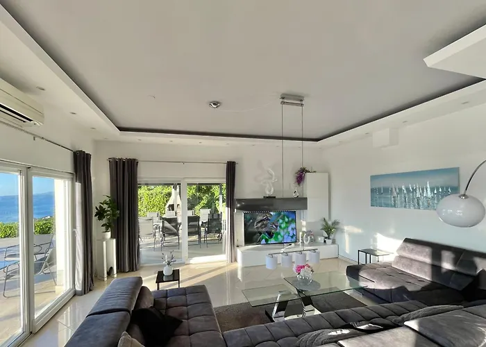Luxury Villa Eternity - Marvelous Sea View - Box Spring Beds - Opatija-Poljane