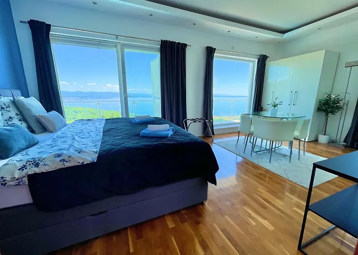 Luxury Villa Eternity - Marvelous Sea View - Box Spring Beds - Opatija-Poljane