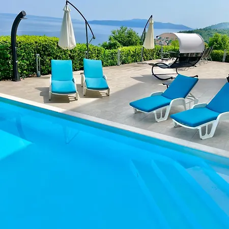 Luxury Villa Eternity - Panoramic Sea View - Box Spring Beds - Opatija-Poljane Exterior photo