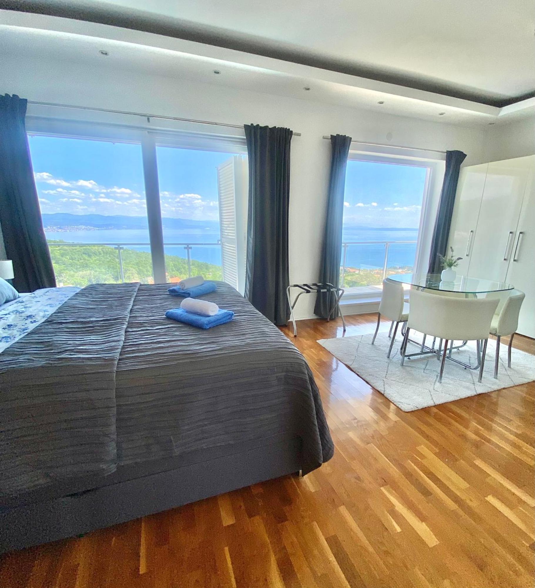 Villa Luxury Eternity - Panoramic Sea View - Box Spring Beds - Opatija-poljane Poljane