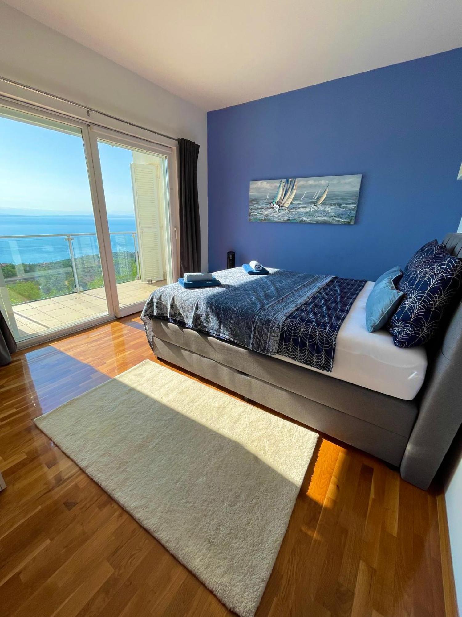 Luxury Eternity - Panoramic Sea View - Box Spring Beds - Opatija-poljane Villa Poljane